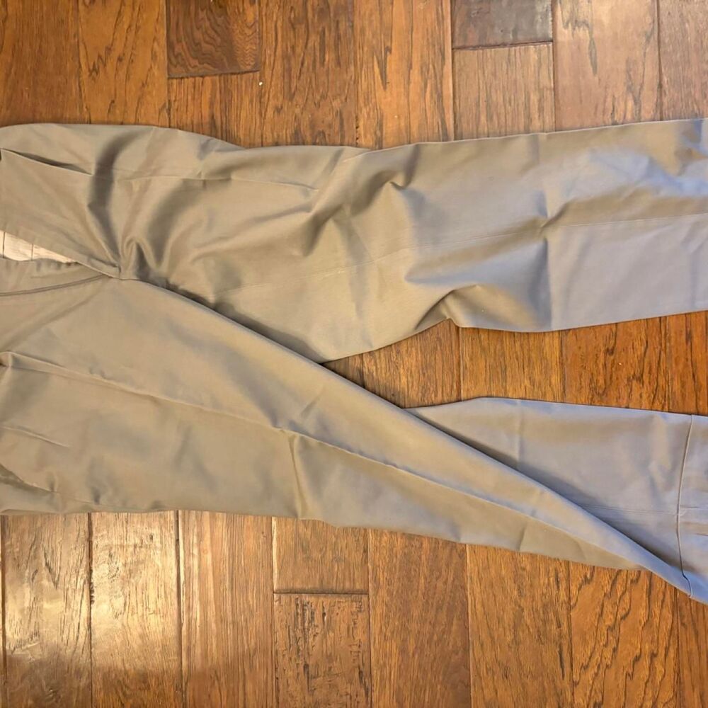 Nautica Men's Grey and Tan Trousers